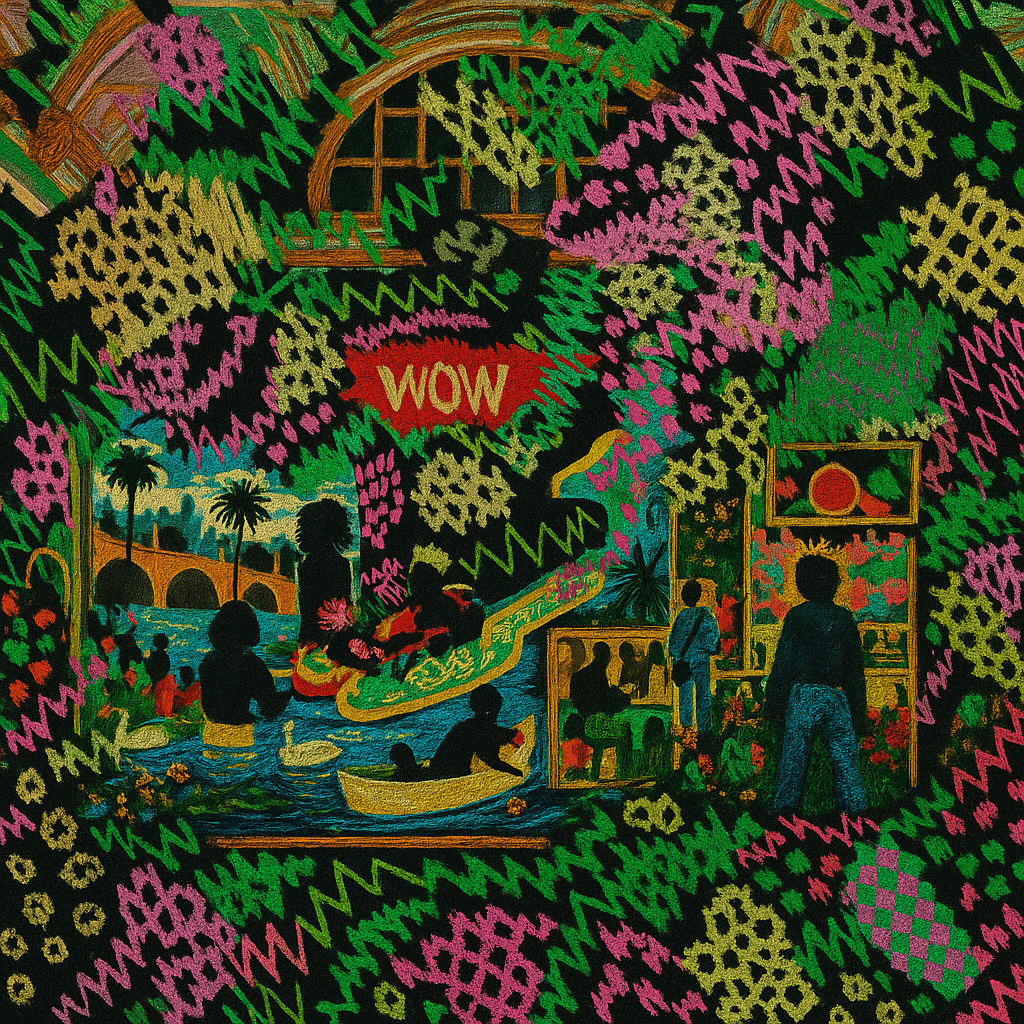 Resto improvável de cruzamentos em Kerry James Marshall — The Histories