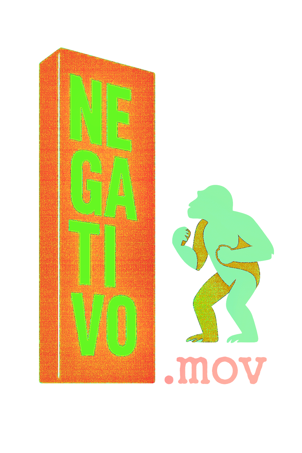 NEGATIVO.mov — Hub mínimo nos meios